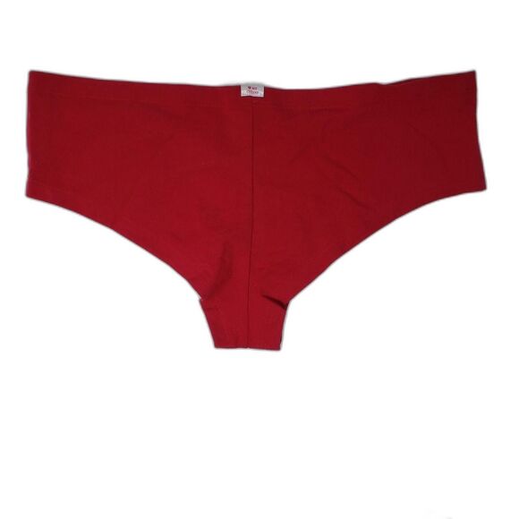 PINK Victoria's Secret Panties Womens Large Red Cheekster Hipster Underwear 2010 - Picture 4 of 10